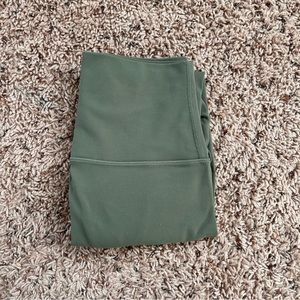 Align Pant 25” green twill